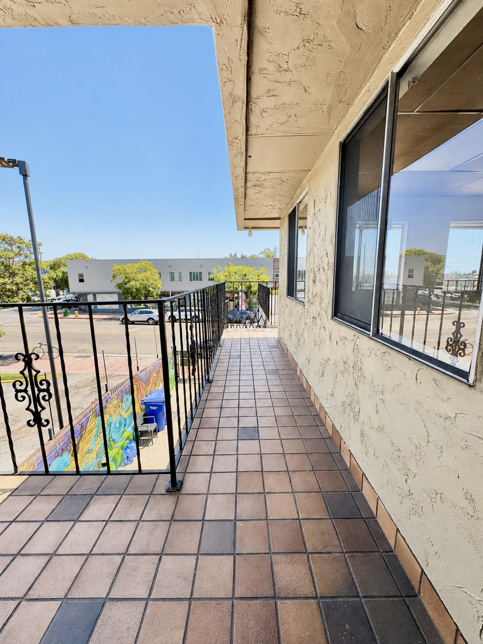 Exterior walkway